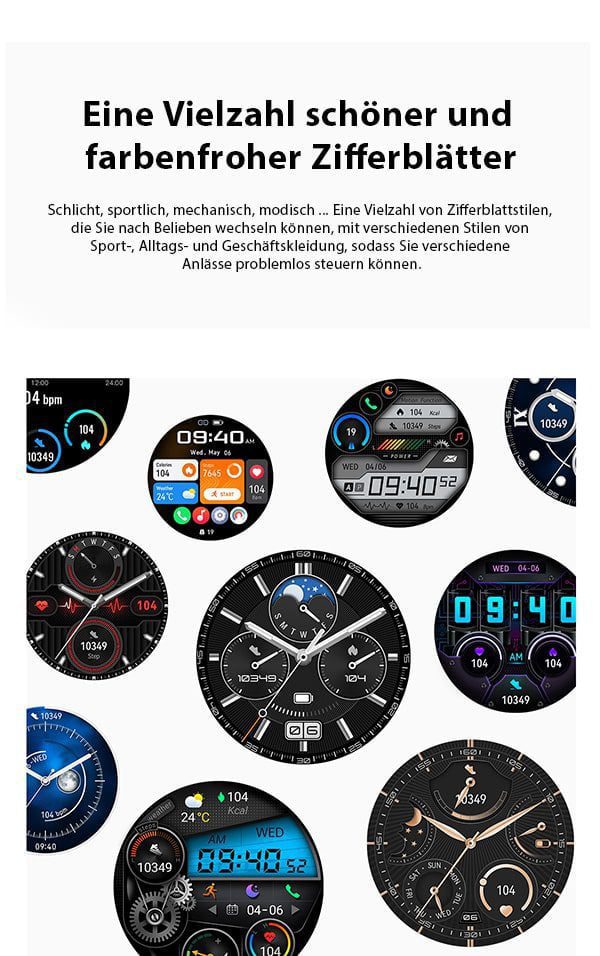 NFC Smartwatch Herren GT3 Pro