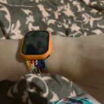 Verstellbares geflochtenes Nylonarmband für die Apple Watch photo review