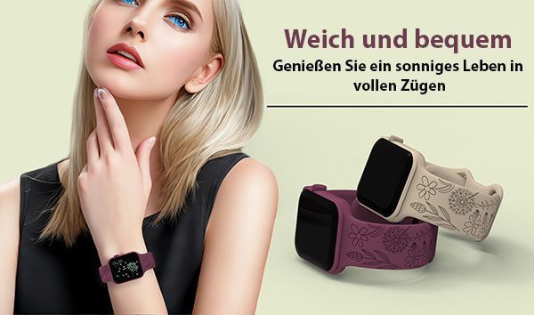 Apple Watch Silikonband „Sommer“