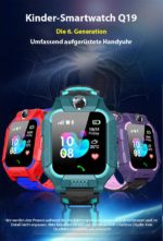 Kinder-Smartwatch mit GPS, SIM-Karte und Kamera